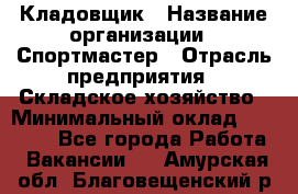 Кладовщик › Название организации ­ Спортмастер › Отрасль предприятия ­ Складское хозяйство › Минимальный оклад ­ 26 000 - Все города Работа » Вакансии   . Амурская обл.,Благовещенский р-н